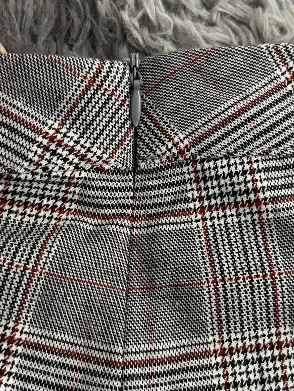 Plaid skort